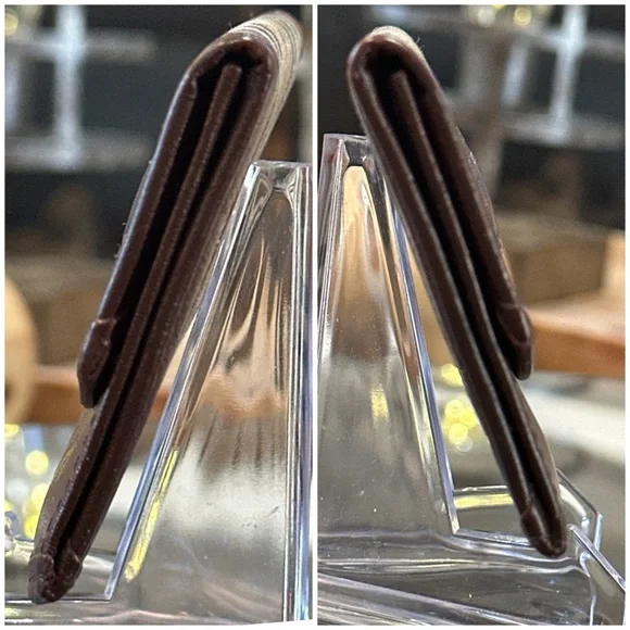 Authentic Vintage Burberry Coin Case Nova Check Shadow Horse Purse, VGUC - Picture 7 of 16